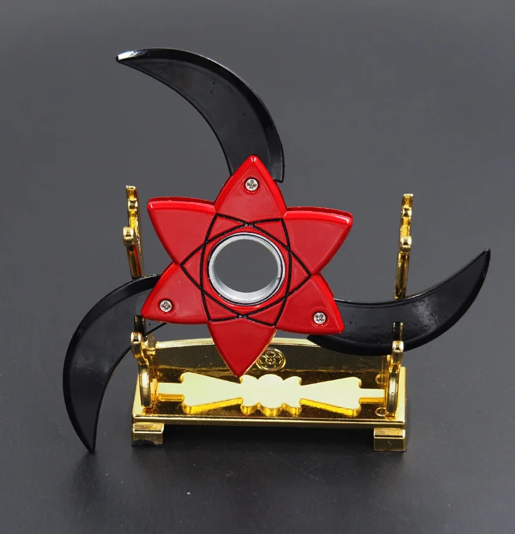 

Naruto sasuke folded rotating shuriken, Bearing rotating darts, cos props, Anime weapon model toys, toy knife
