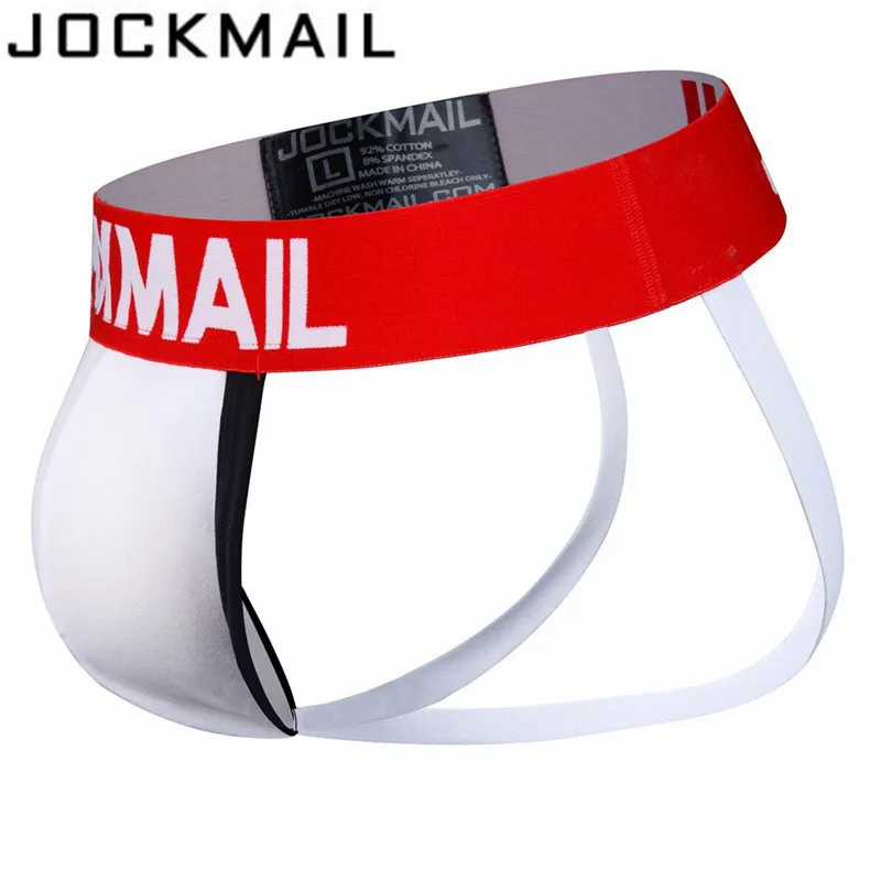 Джоки JOCKMAIL мужские с чашкой пуш ап Брендовое пикантное нижнее белье для