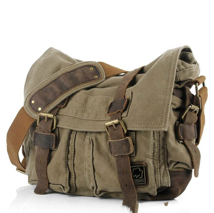 Yesetn 052917 Новая модная мужская Холщовая Сумка через плечо мужская сумка-портфель
