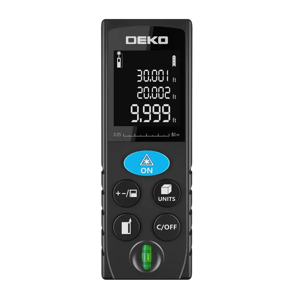 Портативный лазерный дальномер DEKO LRD 50 м 70 100 м|Лазерные дальномеры| |