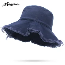 Женская шляпа с плоским верхом, Повседневная шляпа рыбака Боба для мужчин и женщин, однотонная черная темно-серая шляпа-ведро, летняя уличная бейсболка с костями