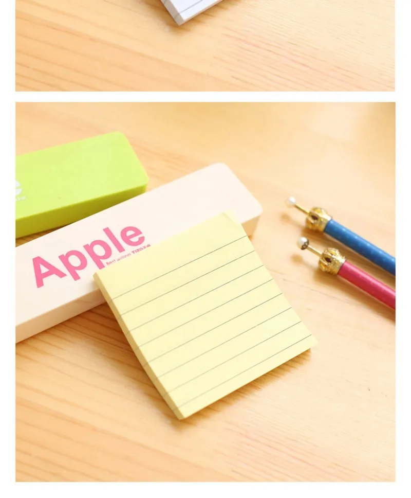 Крафт-бумага линия планировщик, планшет для записей Sticky Note Post It наклейки для дневника Скрапбукинг Sticky Note Post It офисные школьные