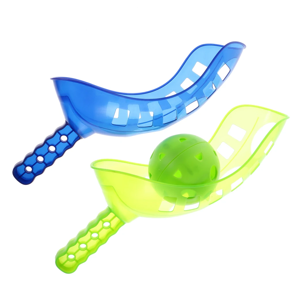 8 Set Fun Air Scoop Ball Toss Catching Game Summer Sport Throw and Catch Toy for Child Adult Parents Outdoor Yard Party Favor