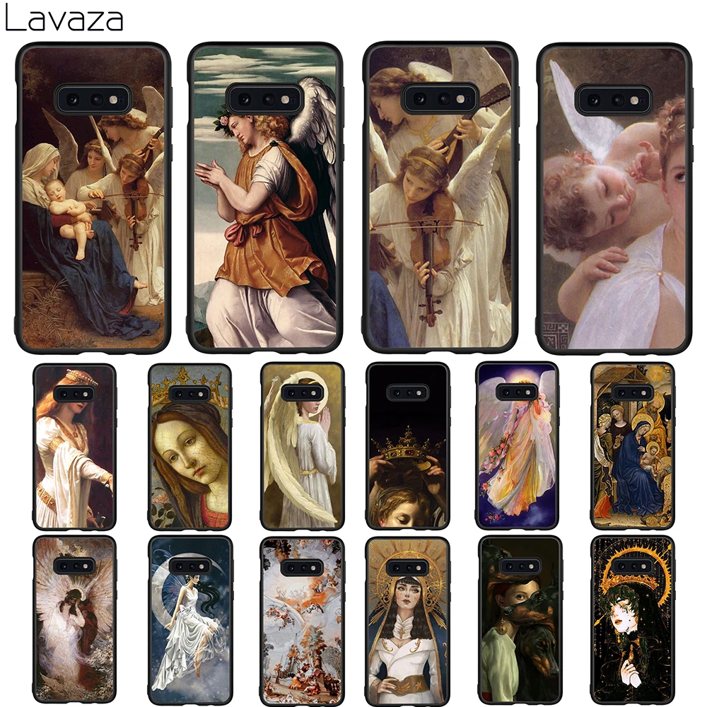 Lavaza Song of the angels Soft Case for Galaxy A3 A5 2016 2017 A6 plus A7 A8 A9 J6 2018 A10 30 40 50 70 |