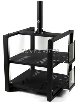

middle size professional 3D digital cinema one for two double industrial projector ceiling mount for polarization system