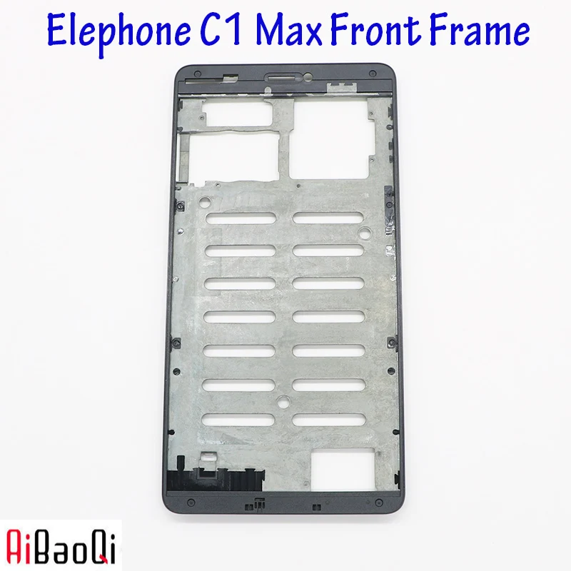 

High-quality New Original Front Frame For Elephone C1 Max Front Housing Cover Case Assembly Replacement + 3M adhesive