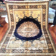 5,5 'x8' персидские шелковые коврики ковры ручной работы молитва узор ручной работы шелковый ковер для украшение дома