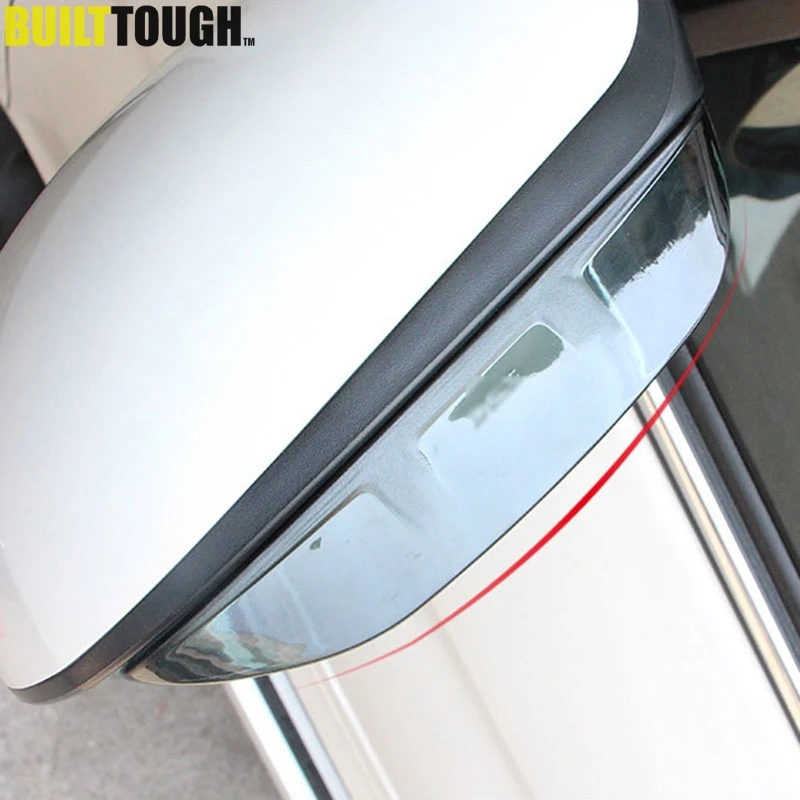 

For Hyundai Tucson 2016 2017 2018 Door Side Wing Mirror Rain Guard Visor Shade Shield Rear View Cover Tint Protector Car Styling