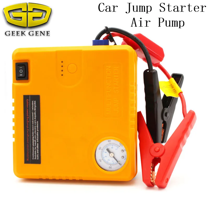 

Multi-Function 16800mAh Car Starter Air Pump 12V Portable Starting Device Car Charger For Car Battery Booster Buster LED Lights