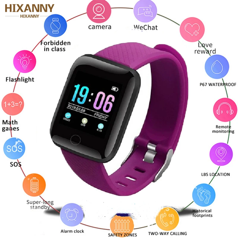 

Smart Watch Men Women Blood Pressure Waterproof Smartwatch Women Heart Rate Monitor Fitness Tracker Watch Sport For Android IOS