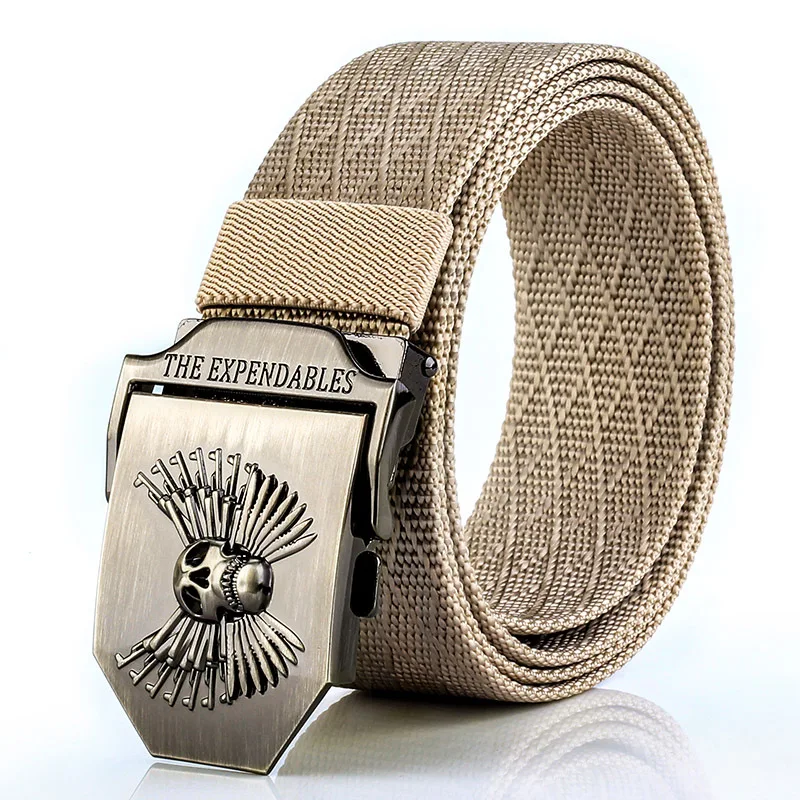 Men's Tactical Belt Military Nylon Equipment Combat Waist Belts Army