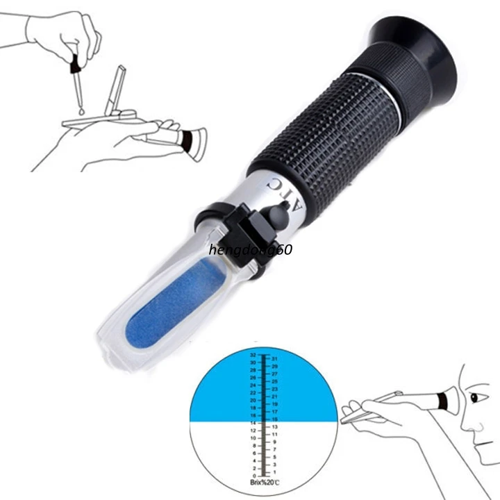 0 32 Brix 1.000 1.120 Wort Specific Gravity RSG 100ATC hand