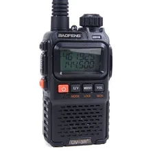 Baofeng UV-3R Plus Interphone Two Way Radio Portable Mini Walkie Talkie For Mobile Radio Dual Band VHF UHF Radio Marine