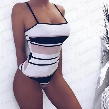 

Sexy Women's One-piece Jumpsuit New 2018 Ladies Push Up Padded Romper Hot Sale Lady Suspender Summer Striped Camouflage Jumpsuit