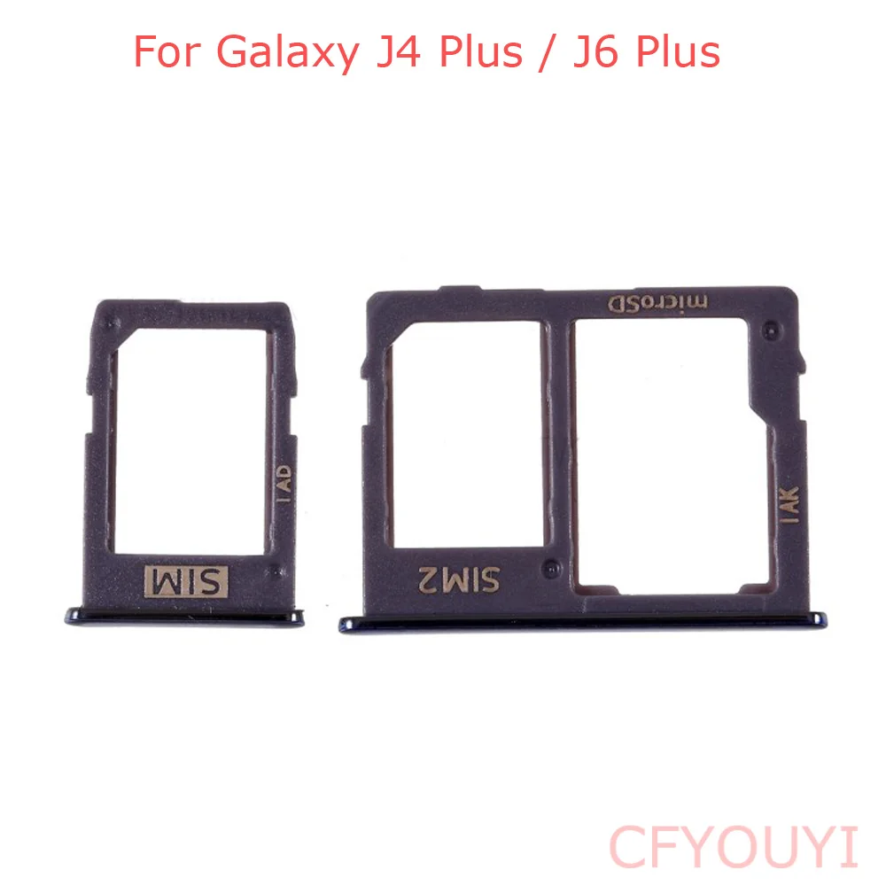 Слот для SIM карты Samsung Galaxy J6 + J610F Plus/J4 J415F J4 PLUS 2018|Шлейфы мобильных телефонов| |