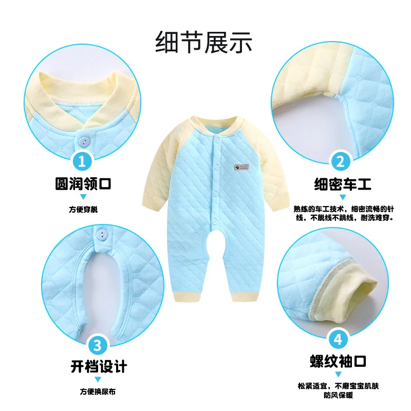 Детская теплая одежда; детская хлопковая одежда; сезон осень-зима; детская зимняя одежда; сдельник для ребенка; одежда и комбинезоны