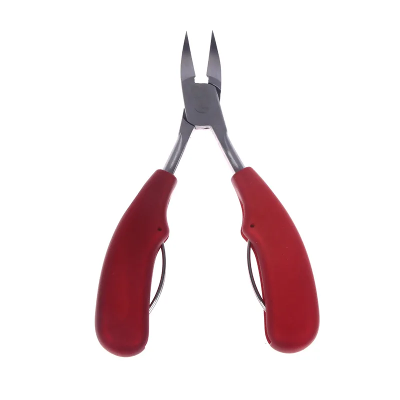 1 шт., бритва для ногтей из нержавеющей стали, кусачки для ногтей, резак, вросший, профессиональный инструмент для маникюра, педикюра