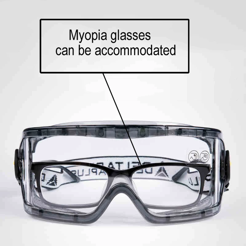 Deltaplus Safety Goggles Anti-Impact Anti chemical splash Protective Glasses Goggles Lab Labor Eye Protection Riding Anti-fog Deltaplus Safety Goggles Anti-Impact Anti chemical splash Protective Glasses Goggles Lab Labor Eye Protection Riding Anti-fog