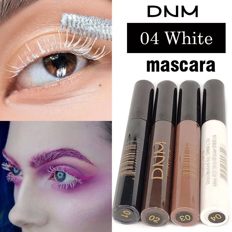 

New Brand Colorful White Mascara Waterproof Rimel 3d Mascara For Eyelash Extension Black Thick Lengthening Eye Lashes Cosmetics