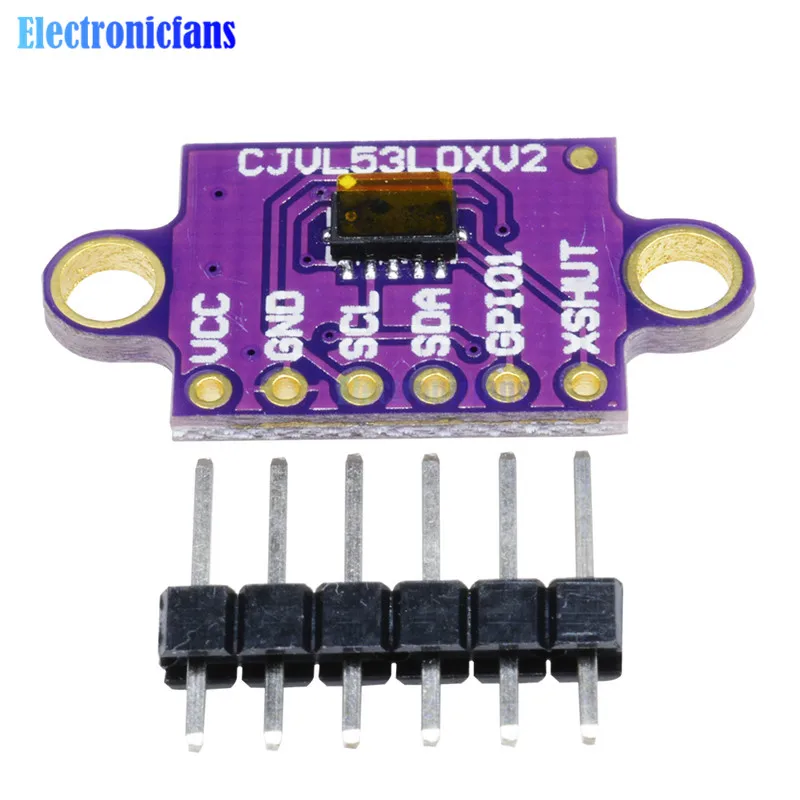 VL53L0X GY-VL53L0XV2 IEC IIC время полета(ToF) Лазерный диапазон датчик прорыва 940nm лазерный модуль расстояния
