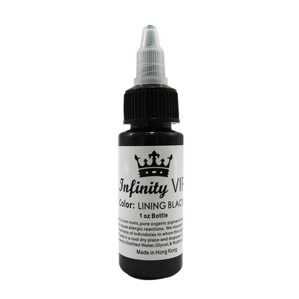 

High Quality 5PCS Black Professional Tattoo Pigment Ink 30ml / bottle Tattoo Permanent Tattoo Ink Body Art Supplies