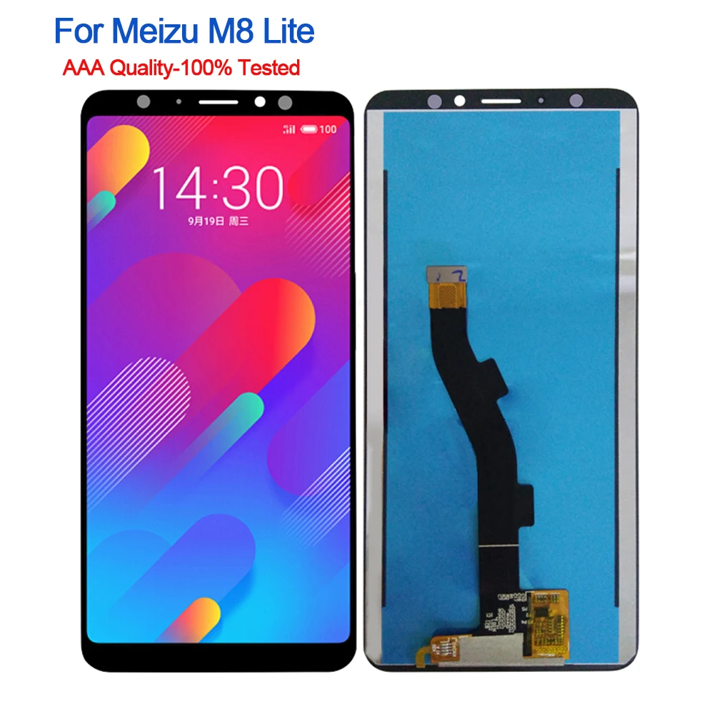 Новинка для Meizu M8 Lite Note 8 ЖК-дисплей кодирующий преобразователь сенсорного экрана в сборе Замена для Meizu Note 9 M8 Lite M8 M9 Note Phone