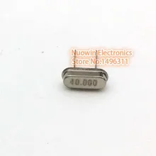 100 шт. HC-49S 40 МГц 40,000 20ppm 20pF Кварцевый резонатор