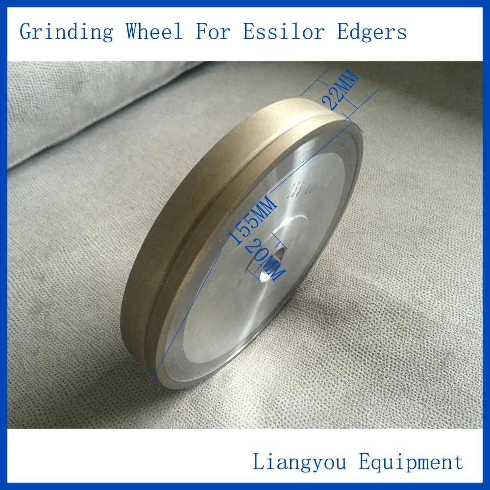 Essilor Edger Wheel Lens Fine V Groove Grinding Wheel 155/22V/20in