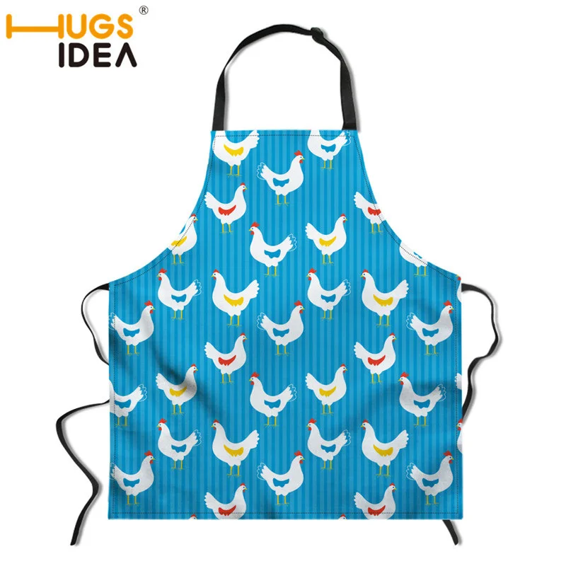 FORUDESIGNS Chicken Aprons for Woman Adjustable Kitchen Apron For Cooking Baking Restaurant Children Aprons for Cooking Play - Цвет: L4640R