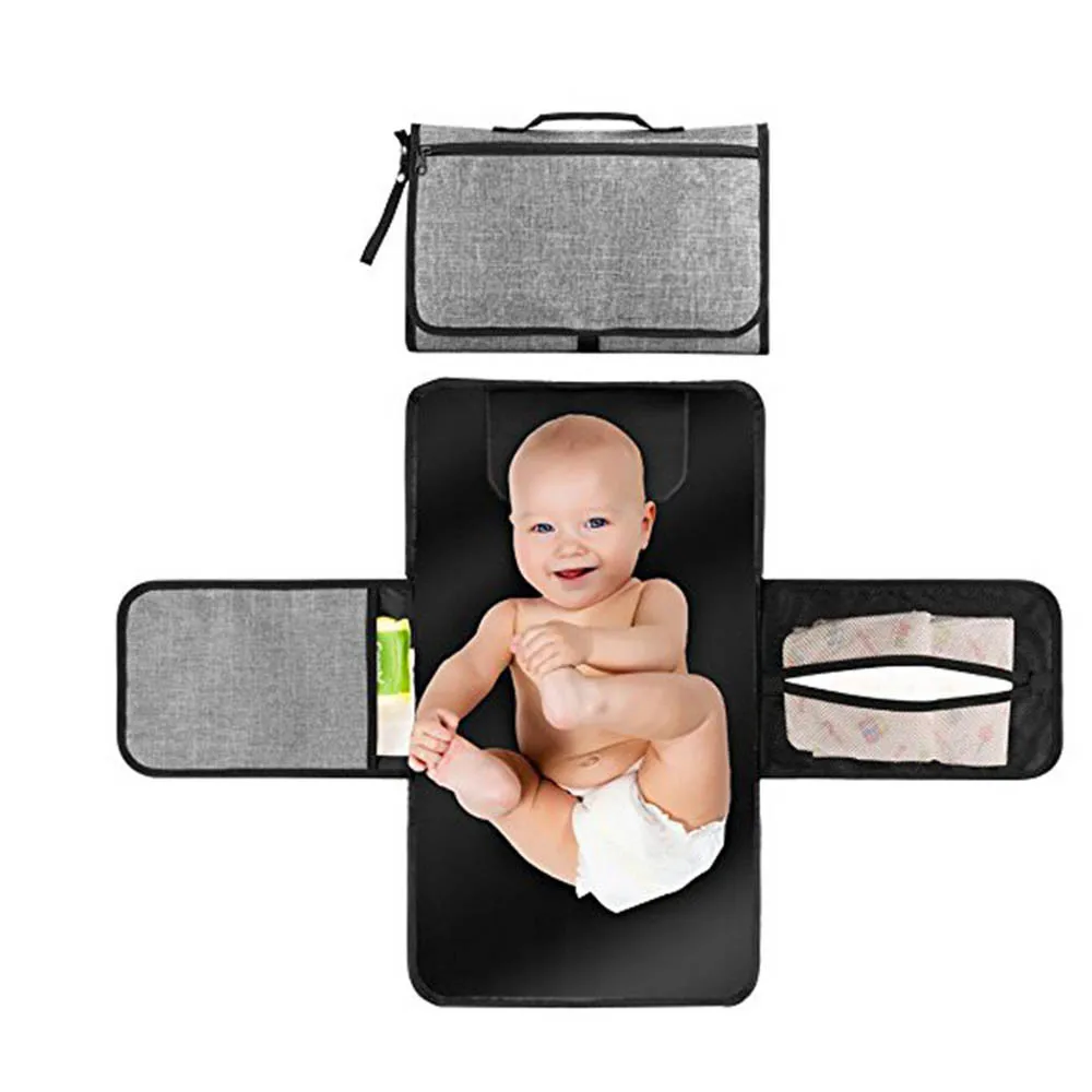 

Nappy Diaper Changing Mat Waterproof Diaper Baby Changing Pads Kit for Home Travel Outside colchoneta silla de paseo