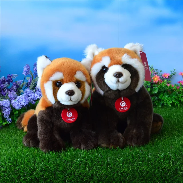High Quality Simulation Red Panda Plush Toys Stuffed Animal Toy Soft