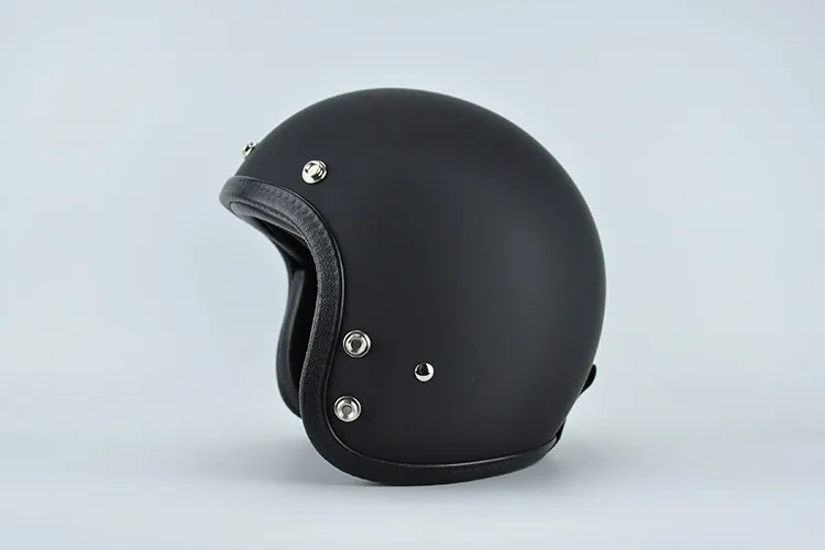 Японский бренд TT CO Томпсон 3/4 винтажный мотоциклетный шлем из стекловолокна ретро открытый шлем в форме черепа Da Motocicleta