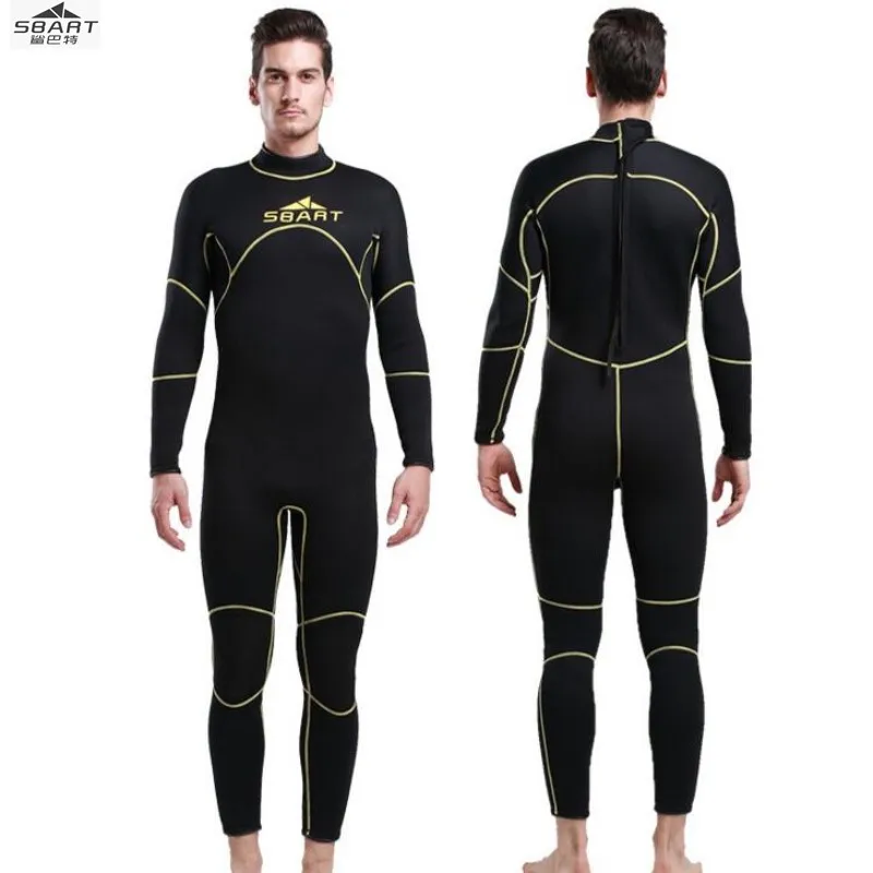 Sbart 1016 Scuba Diving Wetsuit Men 3mm Diving Suit Neoprene Swimming