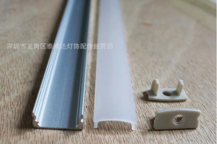 Led strip light housing