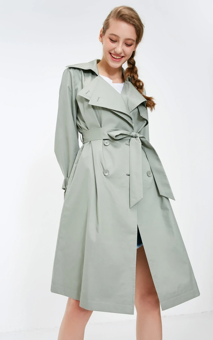 Vero Moda куртка женская женский прямой крой двухъярусный лацкан минималистский Тренч | 318321536