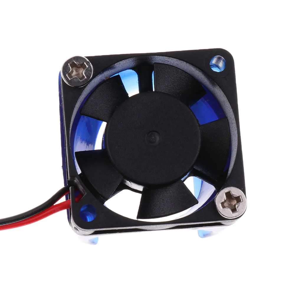Dovewill 24V Blue Injection Molding V6 Radiator Fan with Fan Cover for 3D Printer DIY