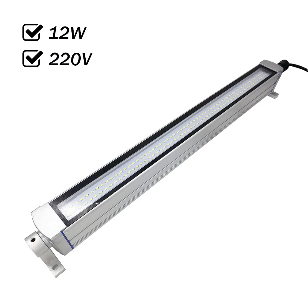 

Factory Outlet 12W 220V Led Panel Waterproof Light CNC Machine Tools lighting All aluminum Shell Anti-oil Explosion-proof IP67