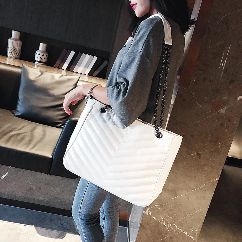

2018 New Casual Black Women PU Leather Large Handbags Purses Ladies Satchels Messenger Bags Big Shoppping Bags