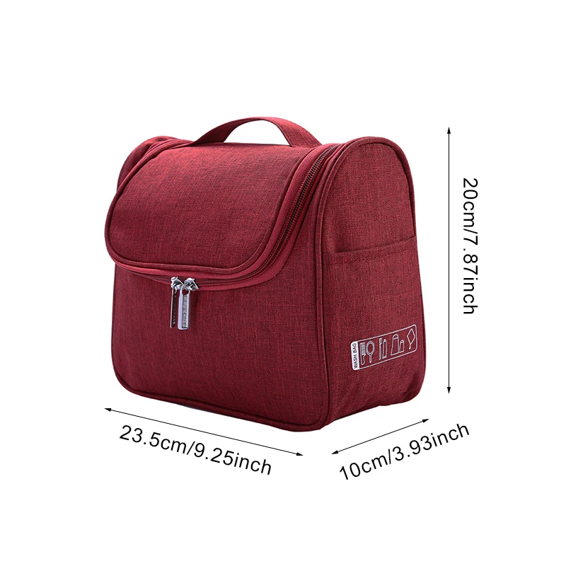 للطي التجميل حقيبة رجل تعليق الزينة الحمام اكسسوارات حقيبة كابل أجهزة إليكترونية المنظم حقيبة تخزين لوازم