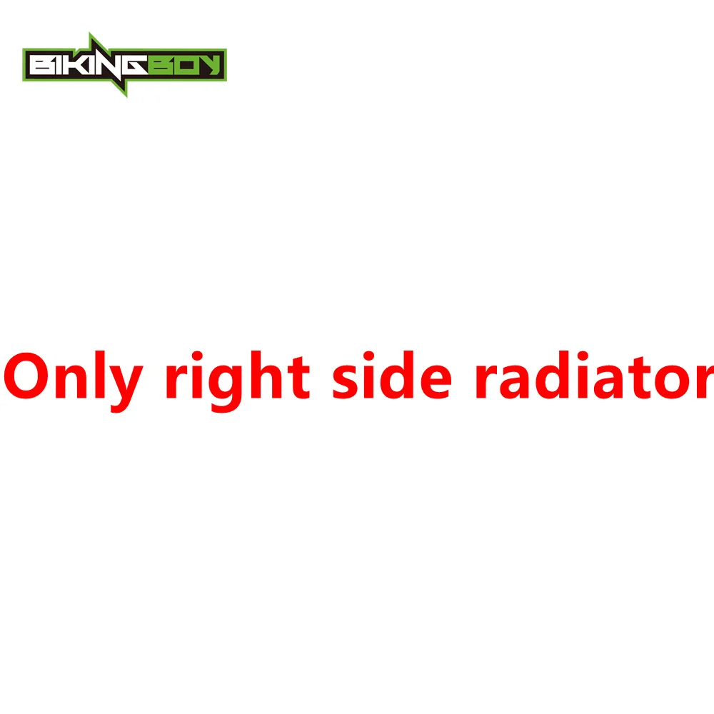 BIKINGBOY для Yamaha YZ450F 00-19 15 14 13 12 YZF YZ-F YZ 450 FX, 16, 17, 18, YZ426F 2000-2005 радиатор охлаждения двигателя кулер для воды - Цвет: YZ450F 07-09 Right