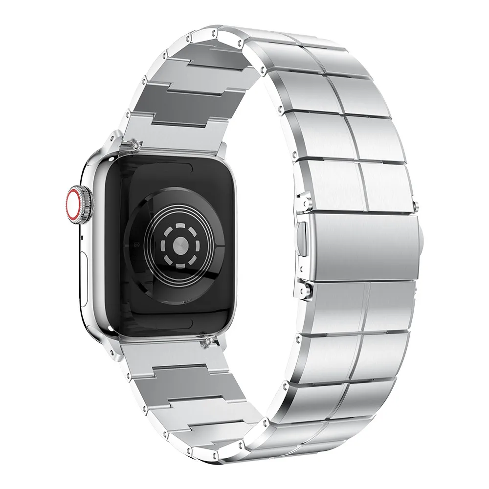 

Strap for Apple Watch 38/40mm 42/44mm Band Stainless Steel Metal 1 Link Bracelet SmartWatch Strap for Apple Watch Serise 1 2 3 4