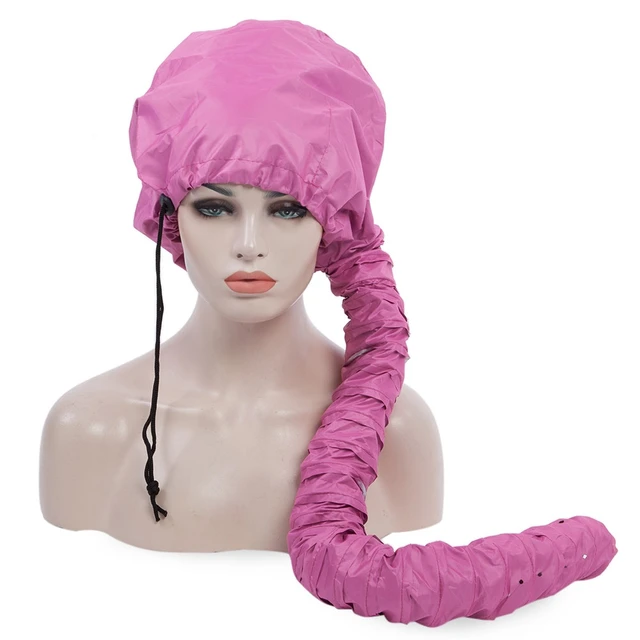 Professional Salon Hairdress Portable Hair Dryer Soft Hood Bonnet Professional Salon Hairdress Portable Hair Dryer Soft Hood Bonnet Attachment Haircare Care Comfort