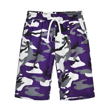 

Women Shorts Summer Women Plus Size Elastic Waist Femme Shorts Camouflage Print Shorts Fashion Loose Short Streetwear Hip Hop