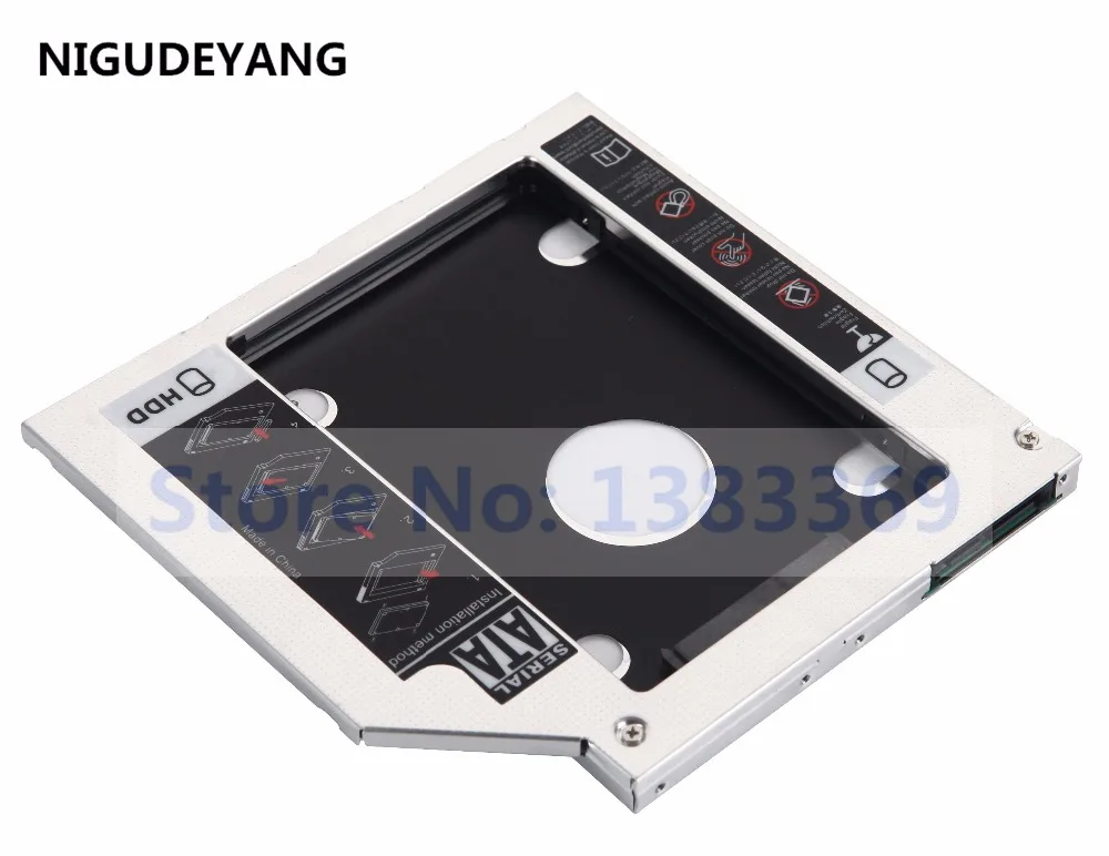 

NIGUDEYANG 9.5mm Second Ultrabay SATA HDD Caddy for Acer M3 4810T 3810T 4410T 4810TZ