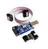 USB-программатор AVR SBASP для USB ASP, USBISP, ISP, загрузчик, новый + 1 шт., 10-контактный на 6-контактный адаптер, 2 шт. = 1 шт. ► Фото 1/4