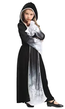 Children’s Halloween Children’s Princess Dress Horror Dress Up Performance Cosplay costume Skull and Ghost Clothing Purim Party