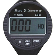 Цифровой Shore твердости метр Durometer Тип D для твердой резины пластиковые смолы акриловое стекло термопластичная Резина волокон