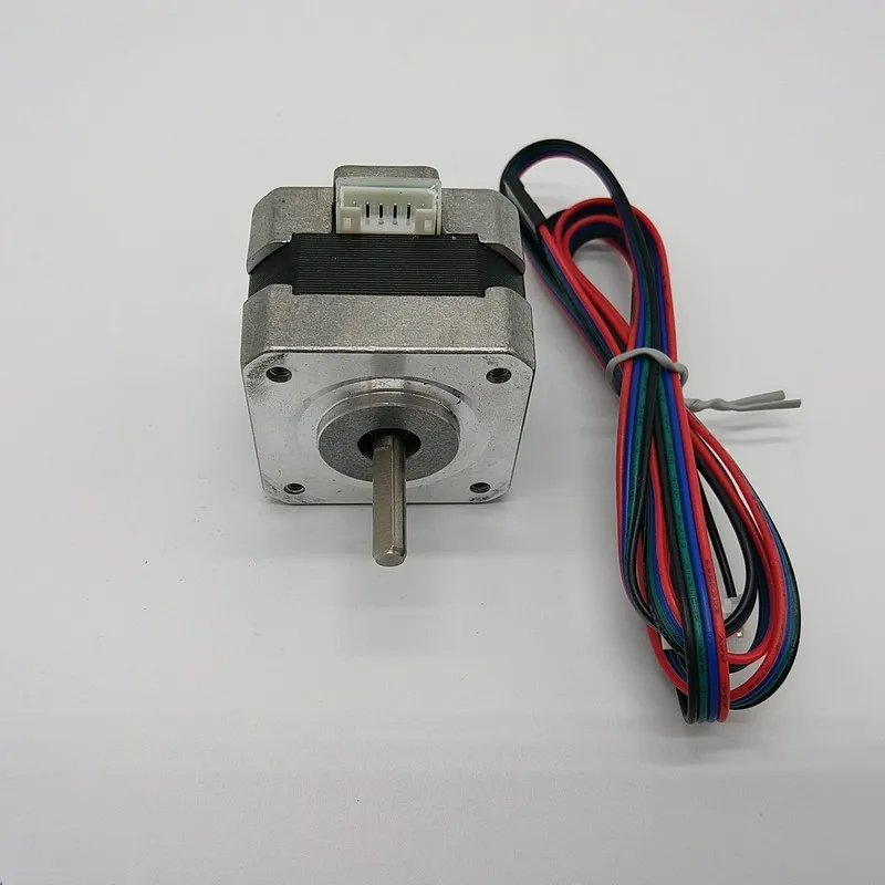 

Free Shipping 1Pc Nema17 28Ncm 40Oz-in 12V 1.3A Stepper Motor 4-Lead for 3D Printer CNC Reprap Prusa Rostock with 1M Dupont Line