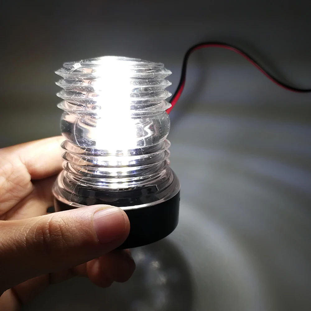 LED Navigation Light For Yacht Boat Stern Anchor Light DC 12V Marine Boat Sailing Signal Light Anchor Light 6300K