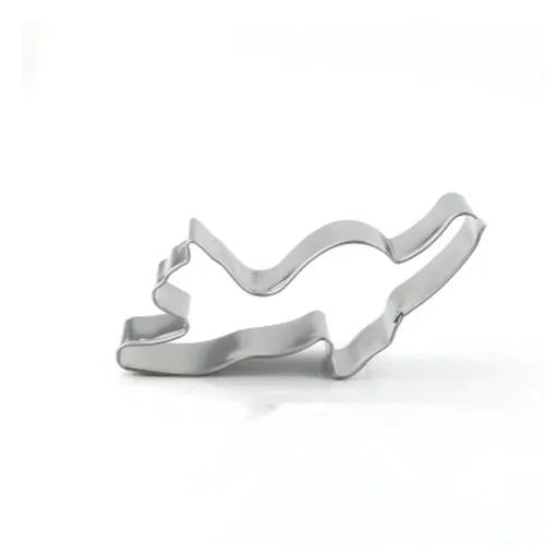 6pcs/set Cute Cat Shape Stainless Steel Cookie Cutter Fondant Biscuits Tools Sugar Craft Bakery Bakeware